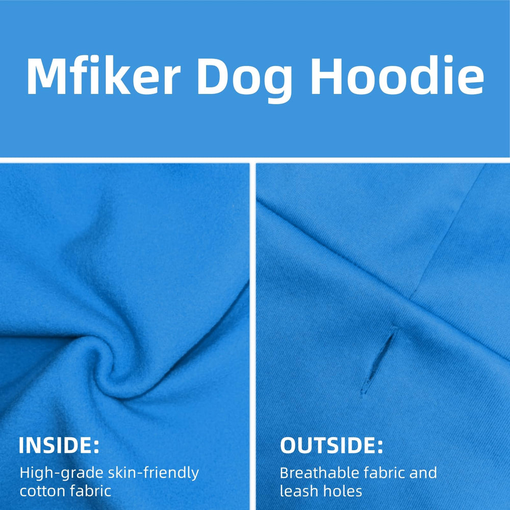 Mfiker large-dog-hoodie pullover-design allows easy on/off for busy owners.