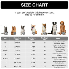 MFOX Calming Dog Bed side rim detail highlights elevated security and curling support.