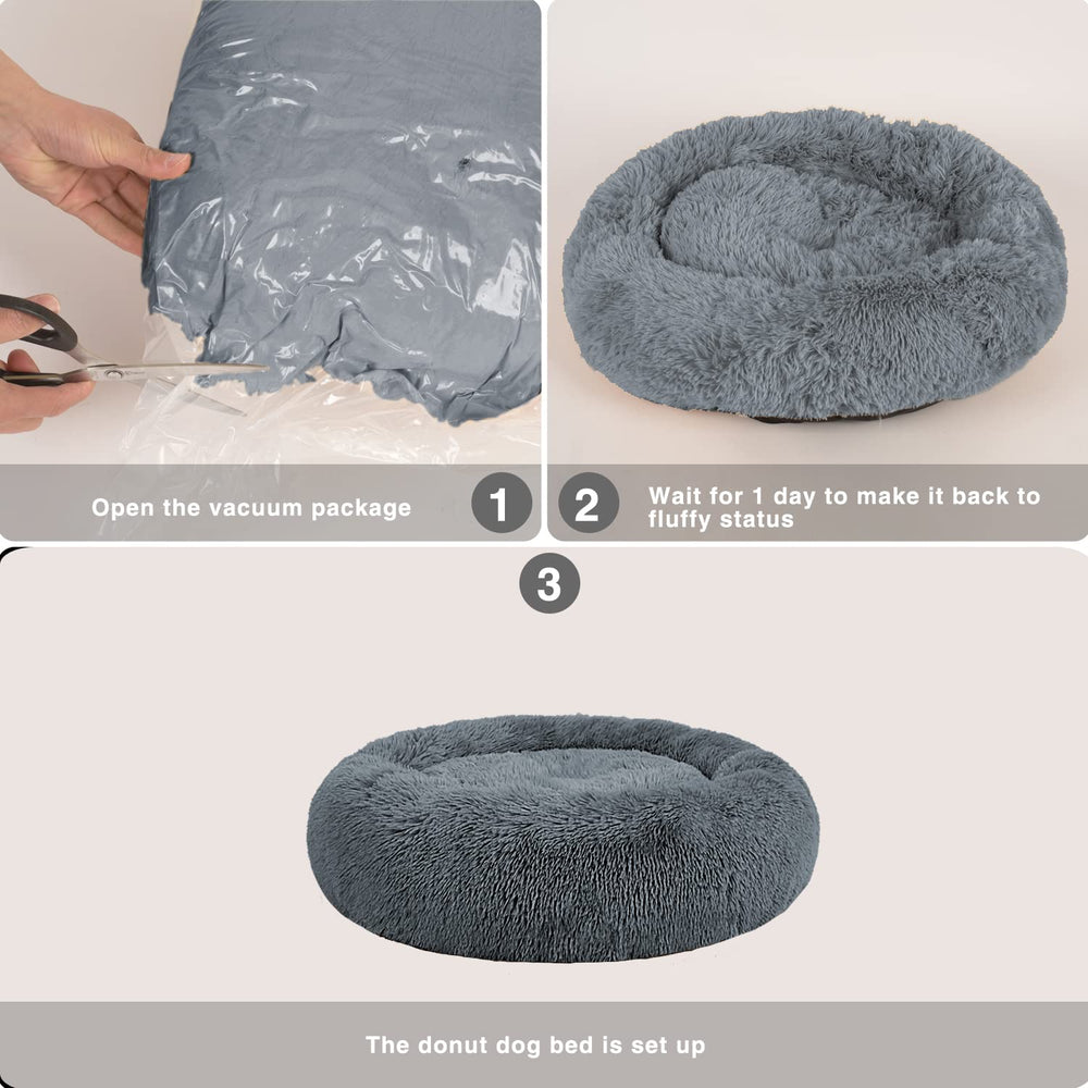 MFOX Calming Dog Bed washable design simplifies cleanup and care.