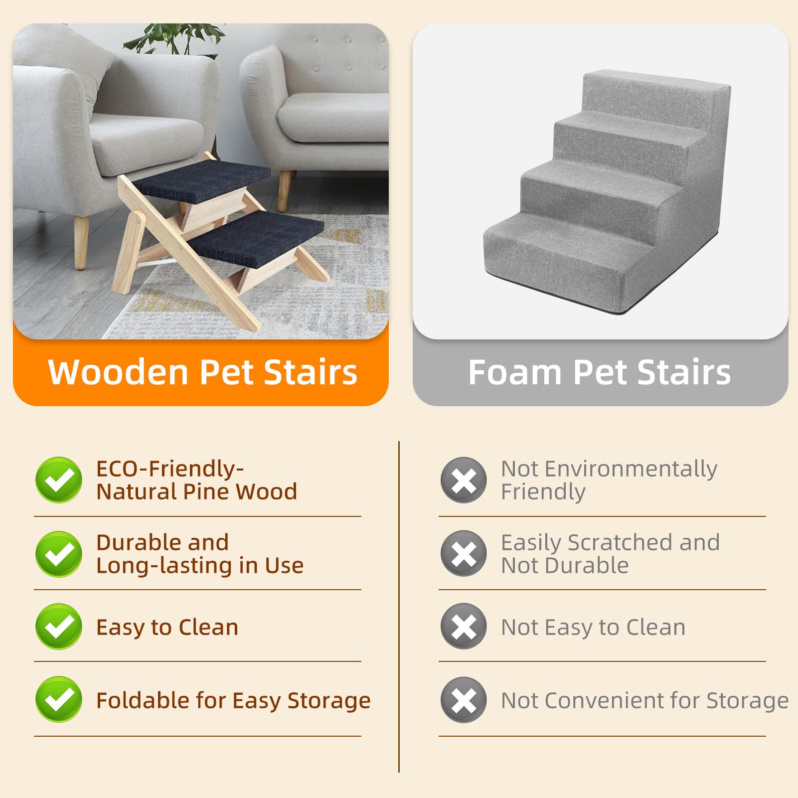 MHL.CXG dog stairs car-entry-use helps pets board vehicles.