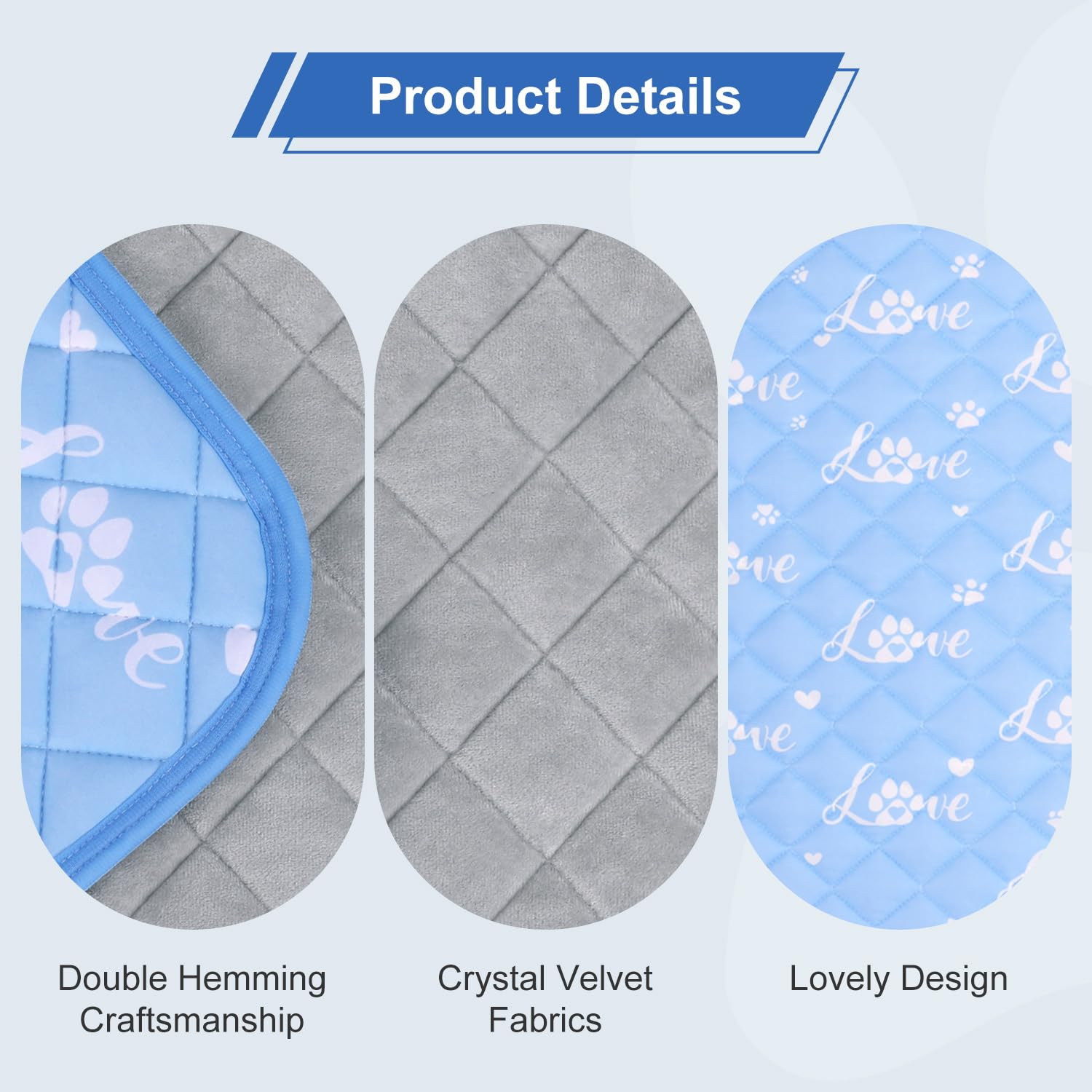 MH MYLUNE HOME reversible mat's cooling and warm sides for all seasons.