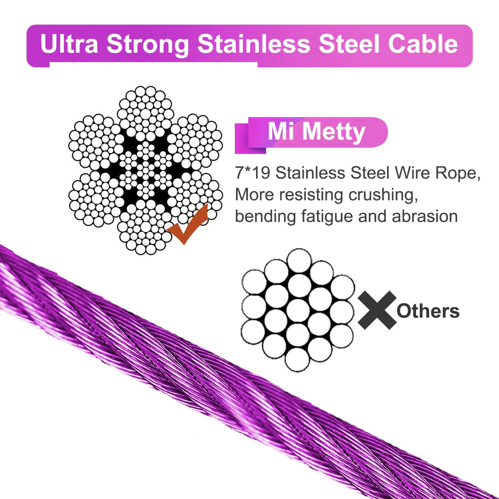 Mi Metty 360-degree swivel hook enables tangle-free movement during outdoor adventures.