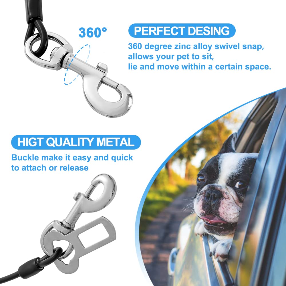 Mi Metty dog seatbelt harness available in multiple sizes and colors for a tailored fit