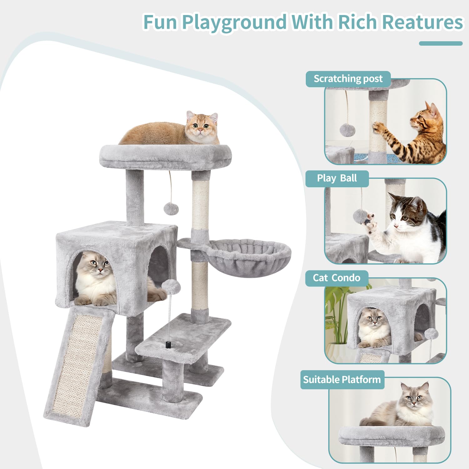 MIAO PAW jump platform promotes climbing and play in small spaces