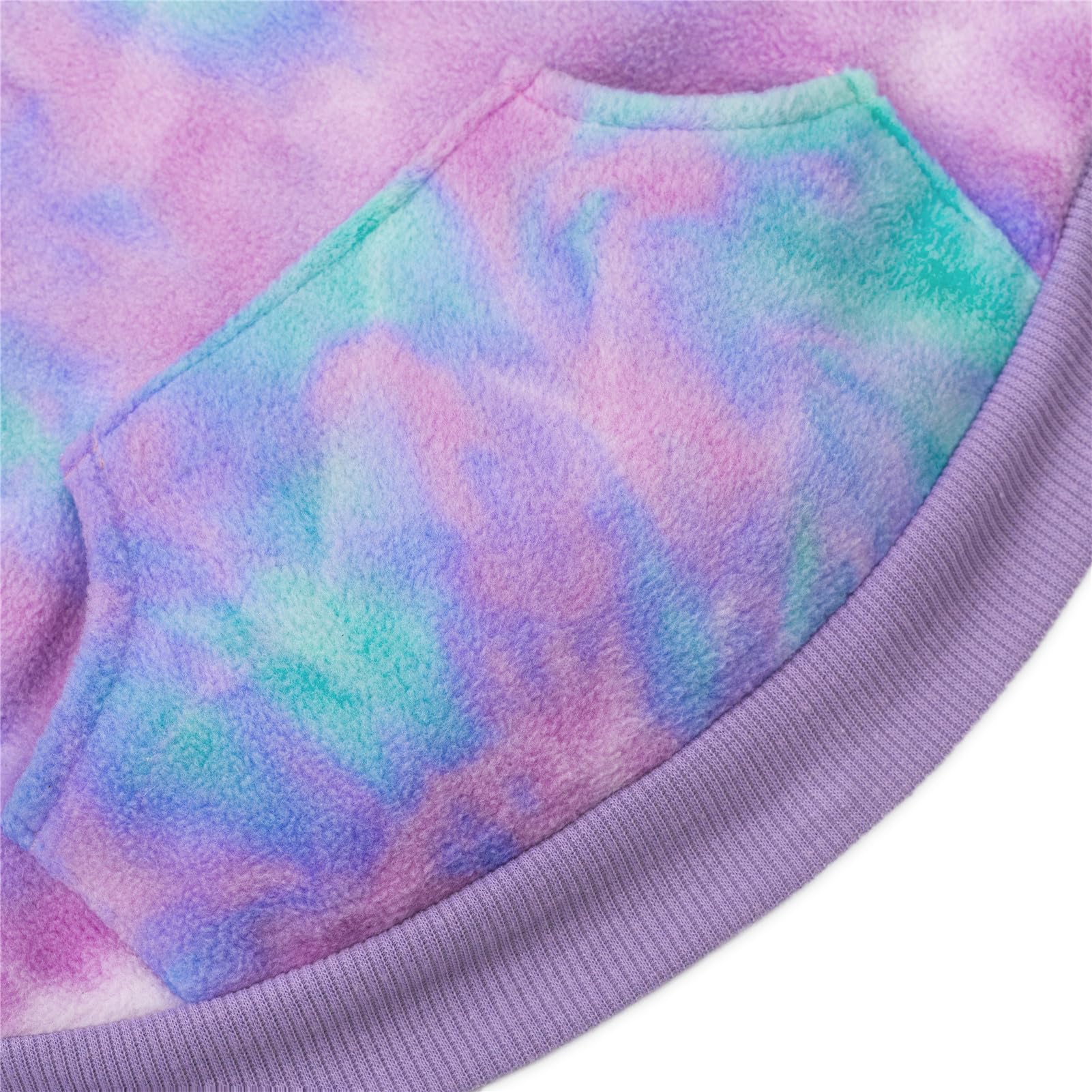Miaododo camo dog hoodie pockets image showing space for treats during walks