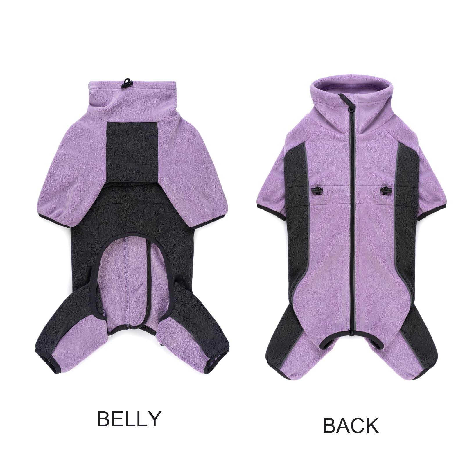 Miaododo dog pajamas easy-on-off design with elastic cuffs for busy owners.