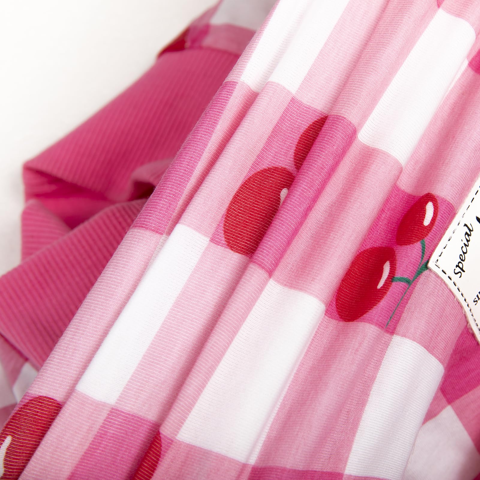 Miaododo pink dog recovery suit cute print and durable fabric for daily wear.