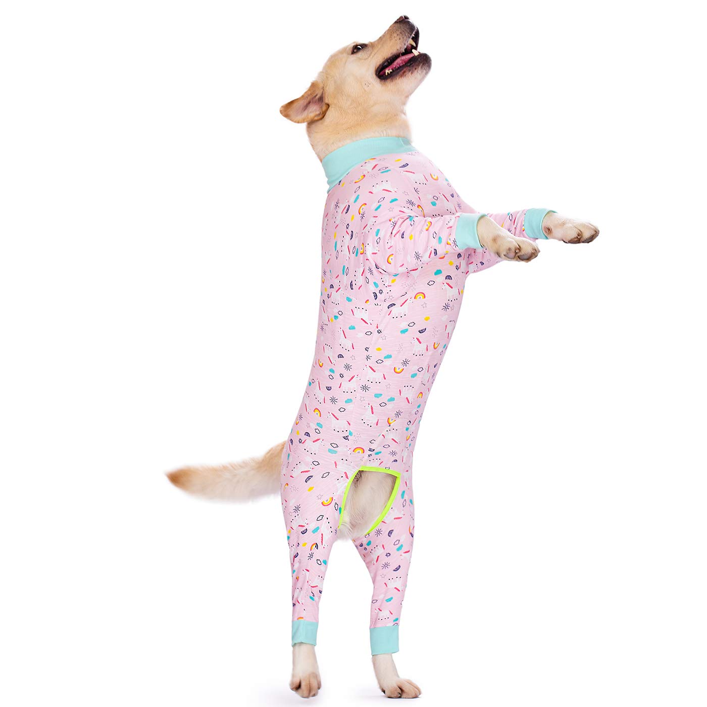 Miaododo Pink Pony Recovery Suit car travel view for on-the-go protection and cleanliness.