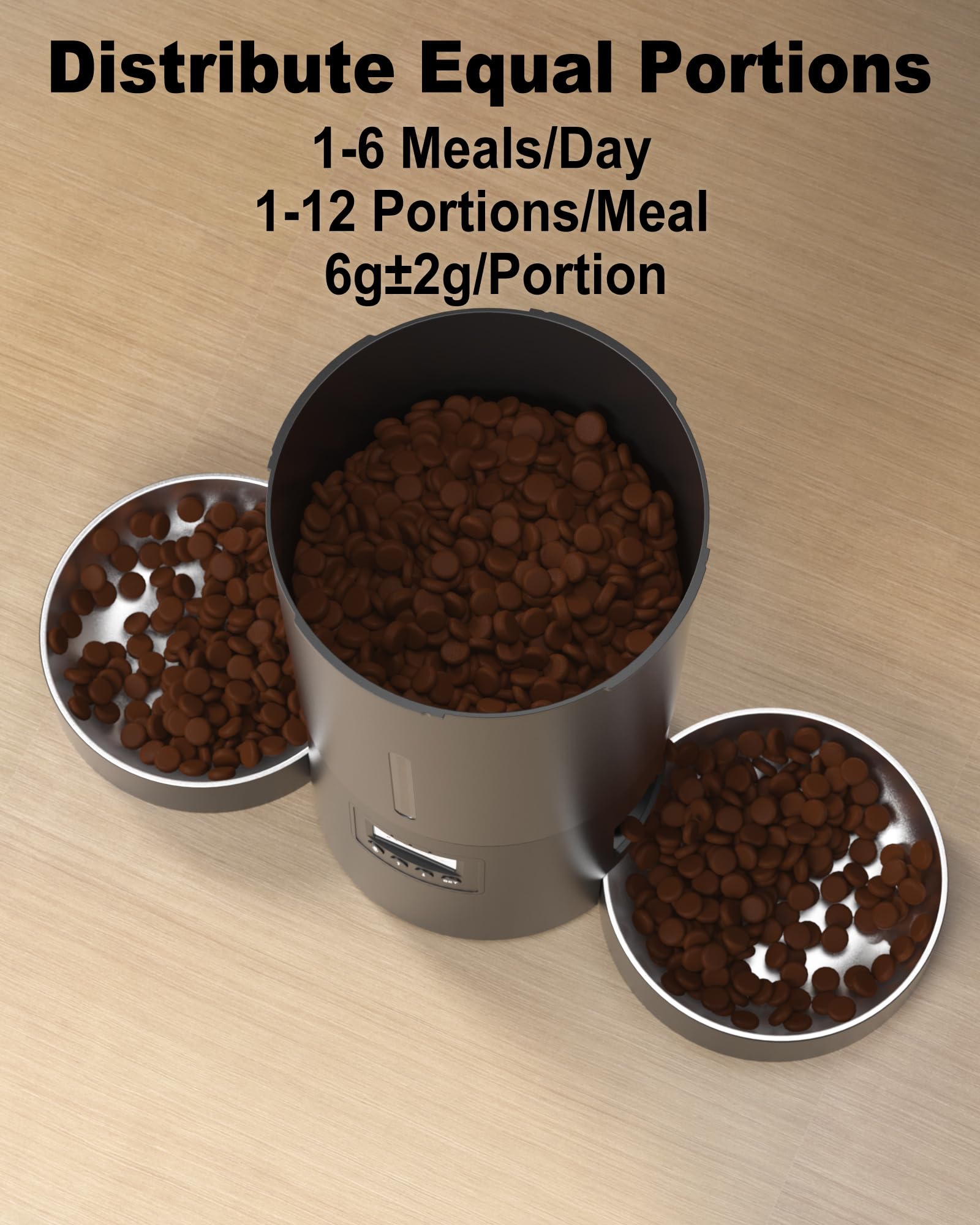 Miaosical 4.2L dry-food tank highlighting large capacity