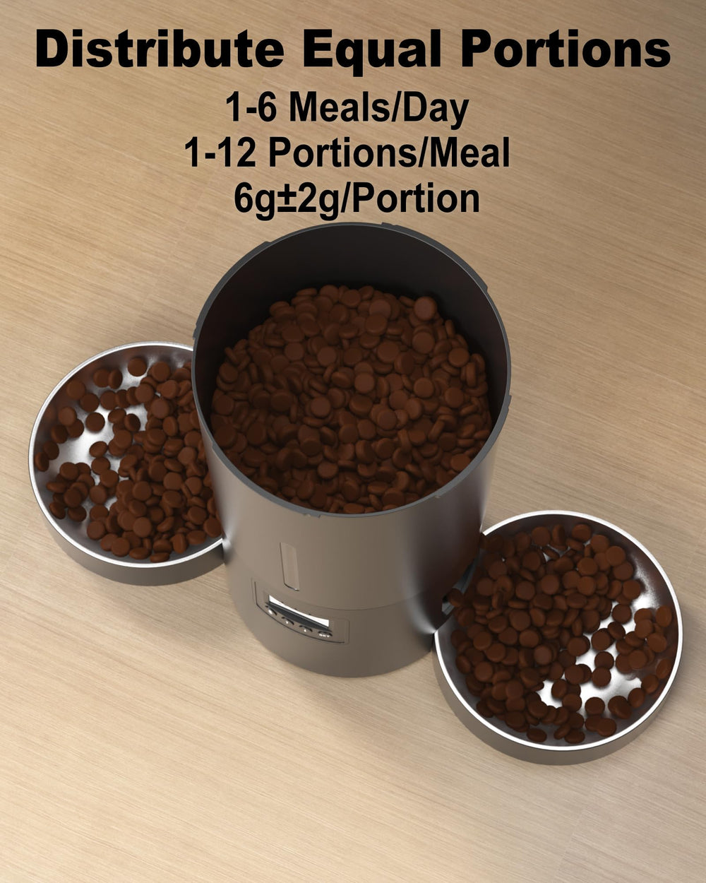 Miaosical 4.2L dry-food tank highlighting large capacity