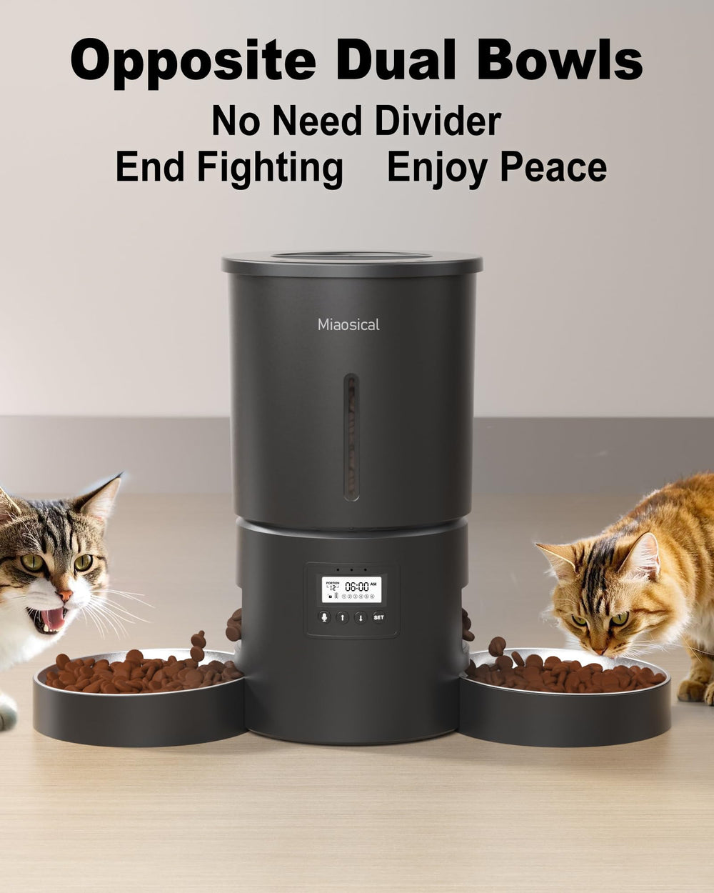 Miaosical dual power supply with USB adapter and battery backup