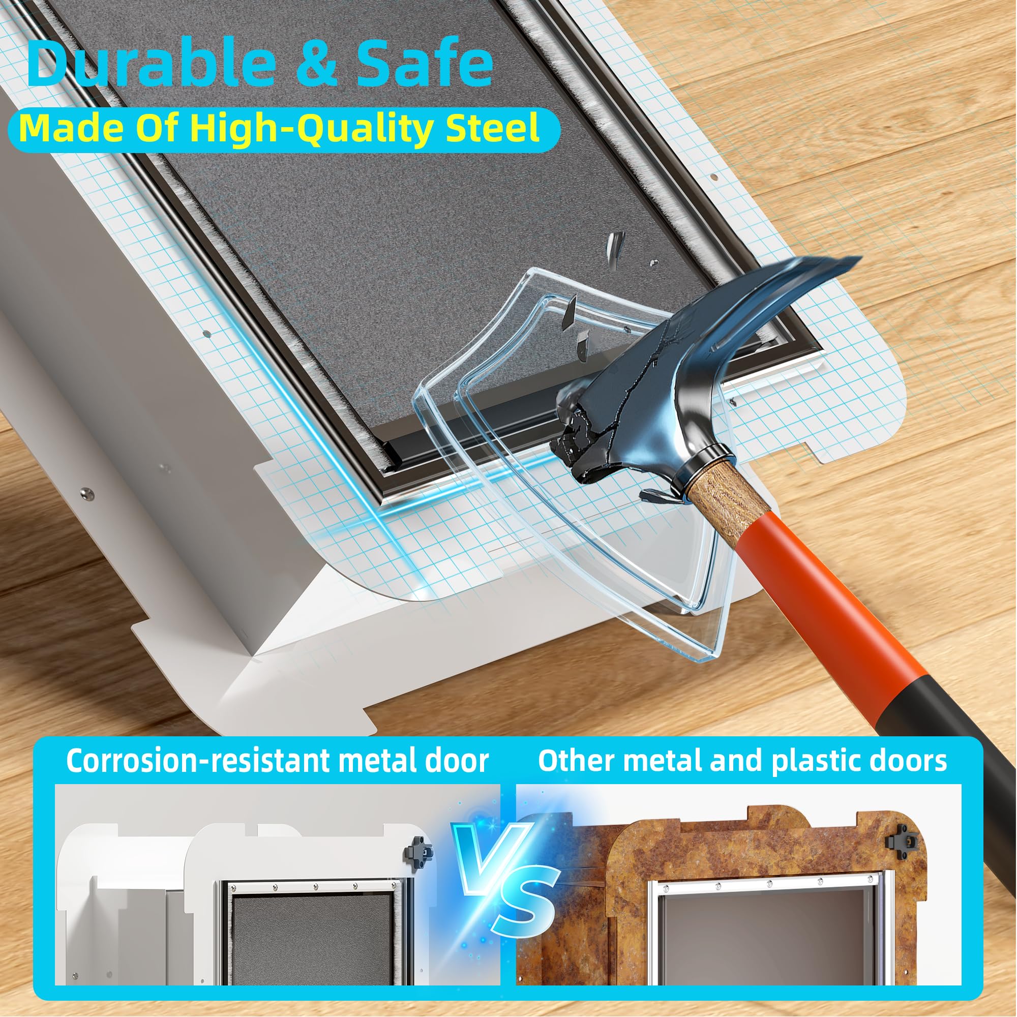MIAOTONG magnetic seals bottom edges reduce drafts and moisture