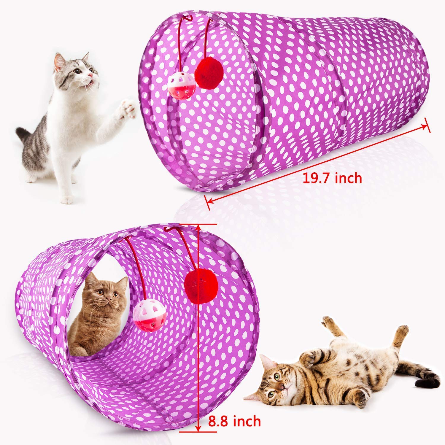 MIBOTE cat teaser wand with feather to spark hunting instincts.