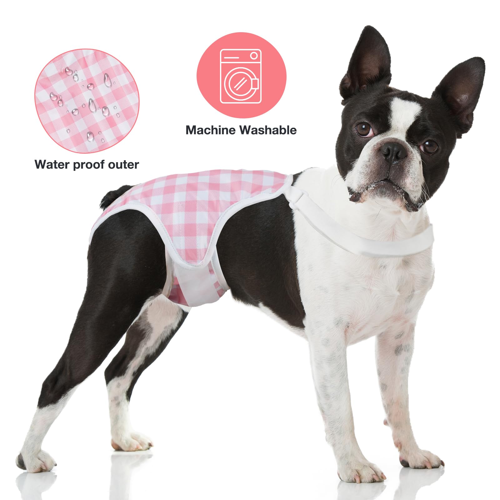 MICOOYO adjustable suspenders fit a variety of dog shapes