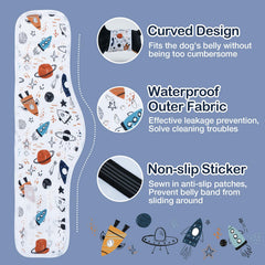 MICOOYO curved design makes easy on-and-off and snug belly fit.