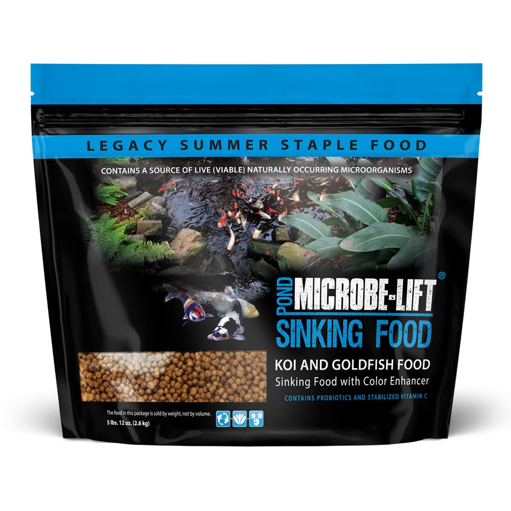 Microbe-Lift MLLSPLG sinking pellets feeding pond goldfish