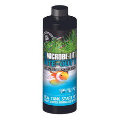 MICROBE-LIFT Nite-Out II bottle closeup for aquarium biofilter startup