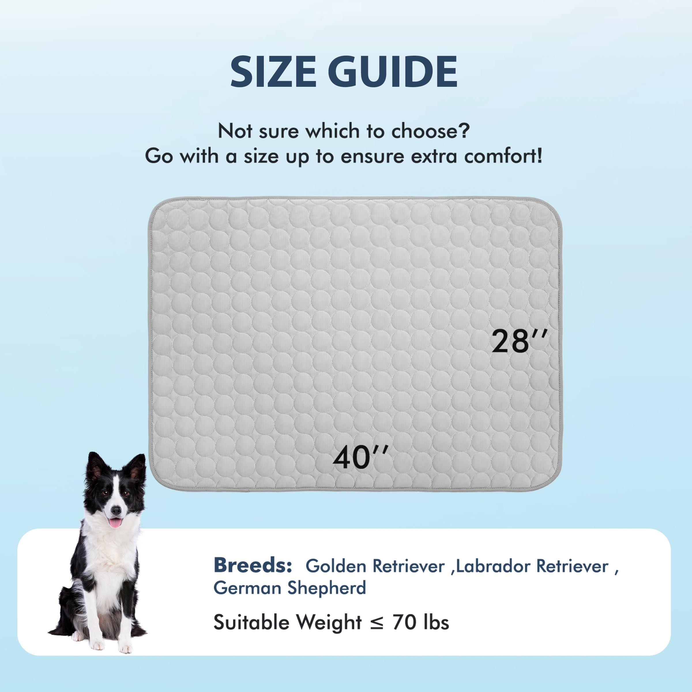 MICROCOSMOS cooling mat supports pets and kids with refreshing comfort