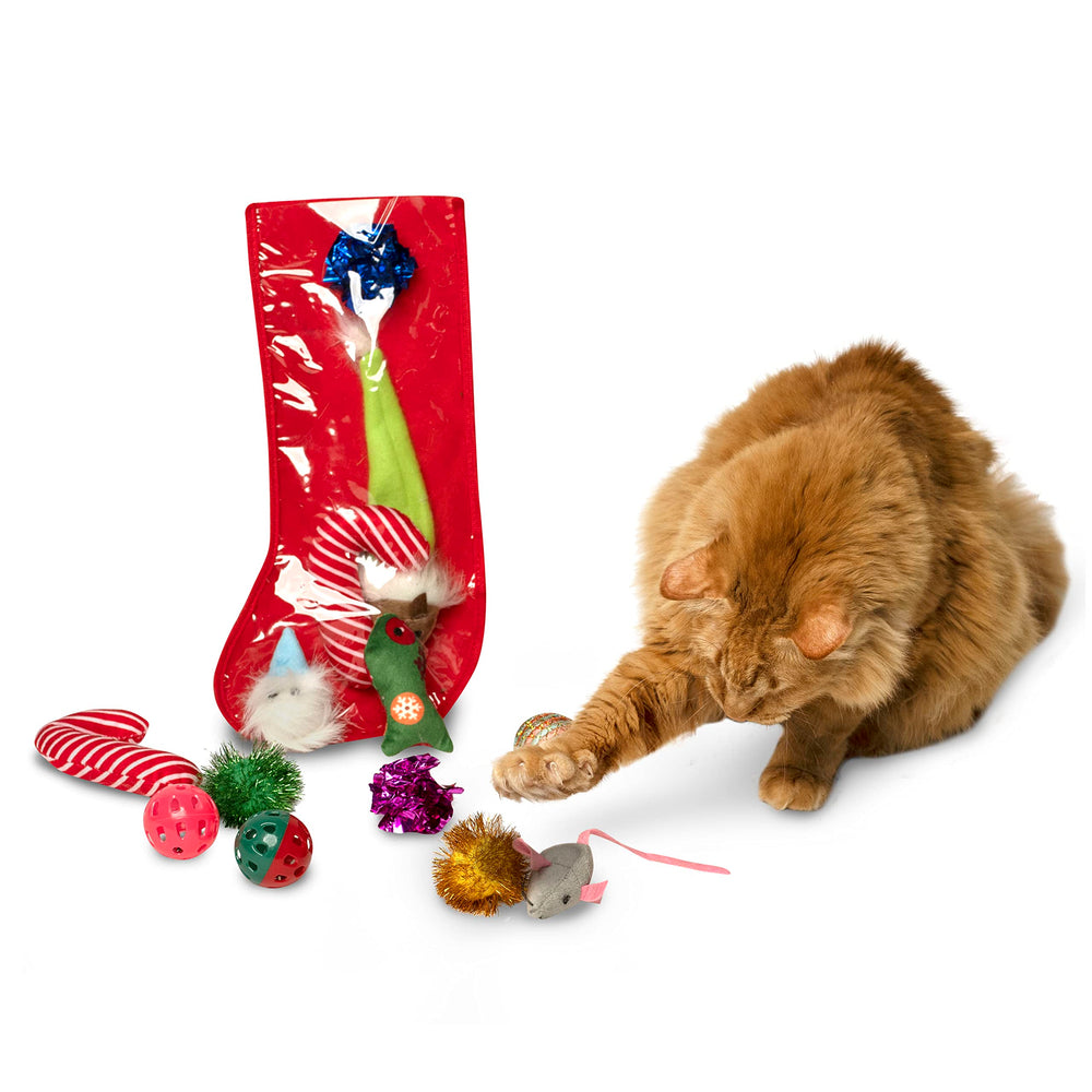 Midlee stocking set shows plush mice for interactive chase and safe, engaging fun