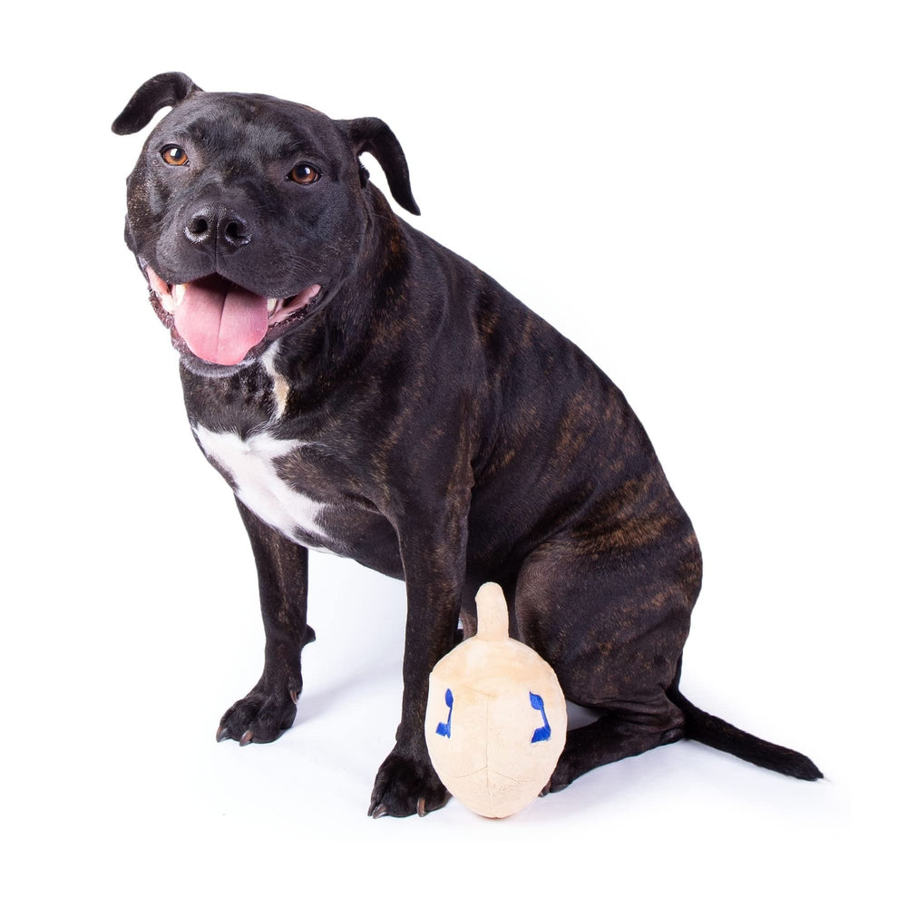 Midlee Hanukkah dog toy shown as a festive gift for dog lovers.