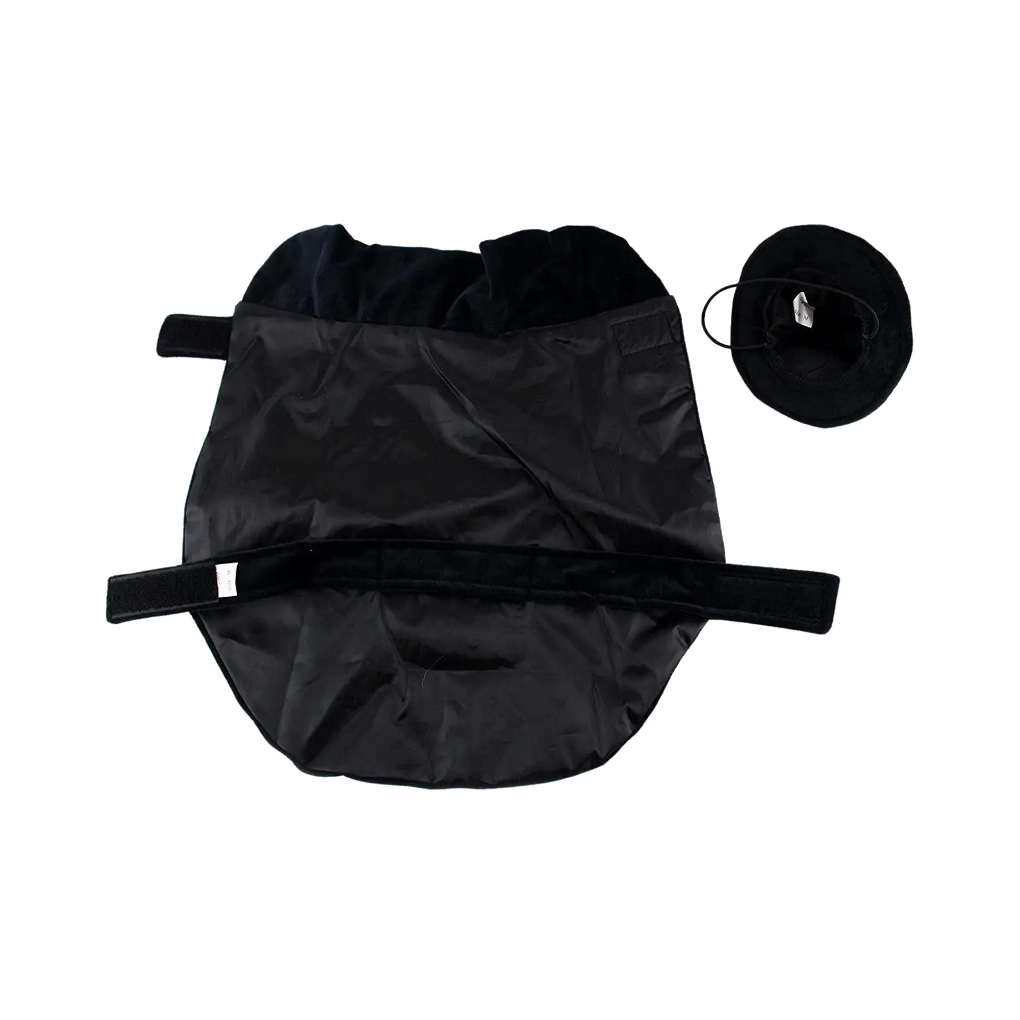 Midlee Witch Cape Velcro closure detail enables quick dressing and removal