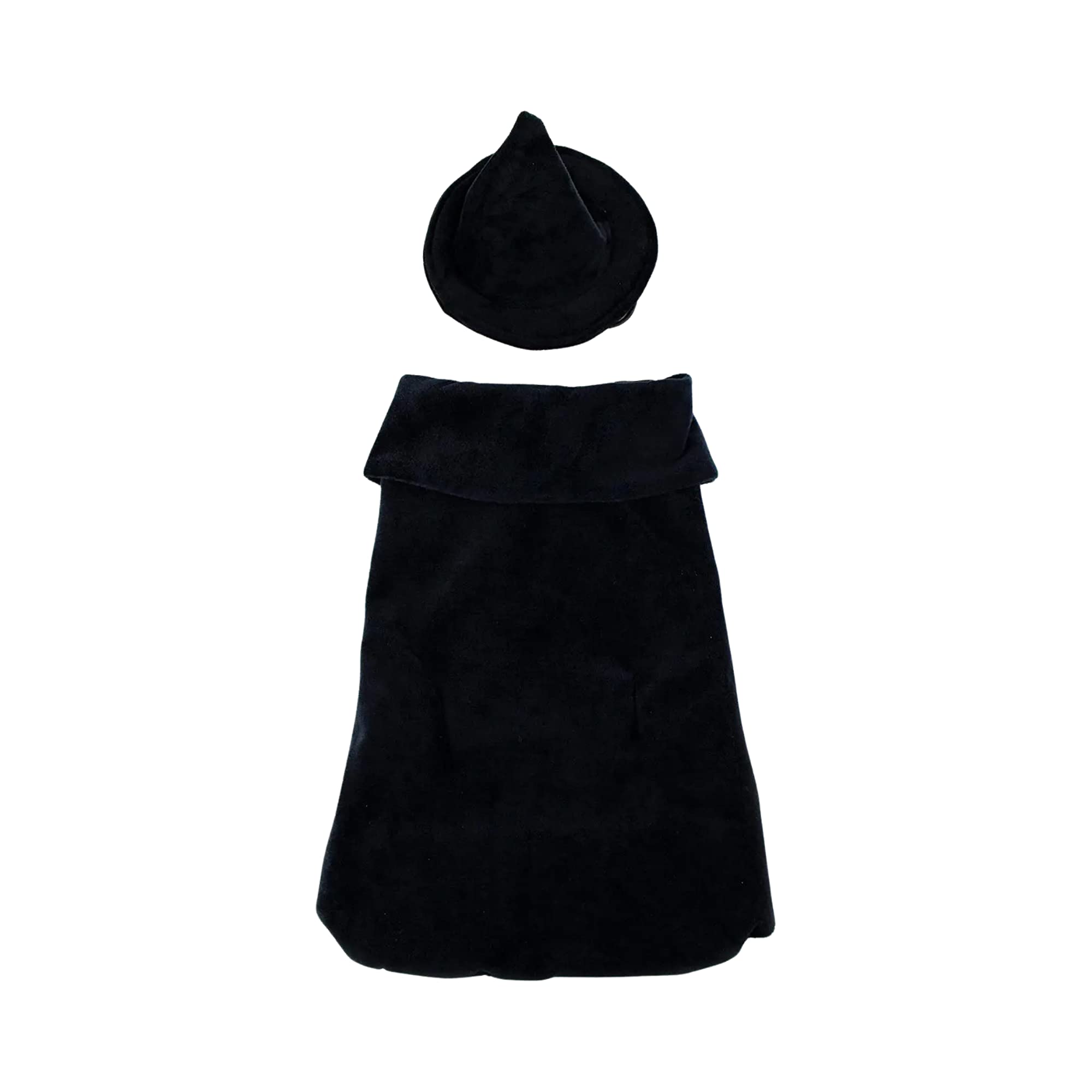 Midlee Witch Hat close-up with chin strap for secure wear during photos
