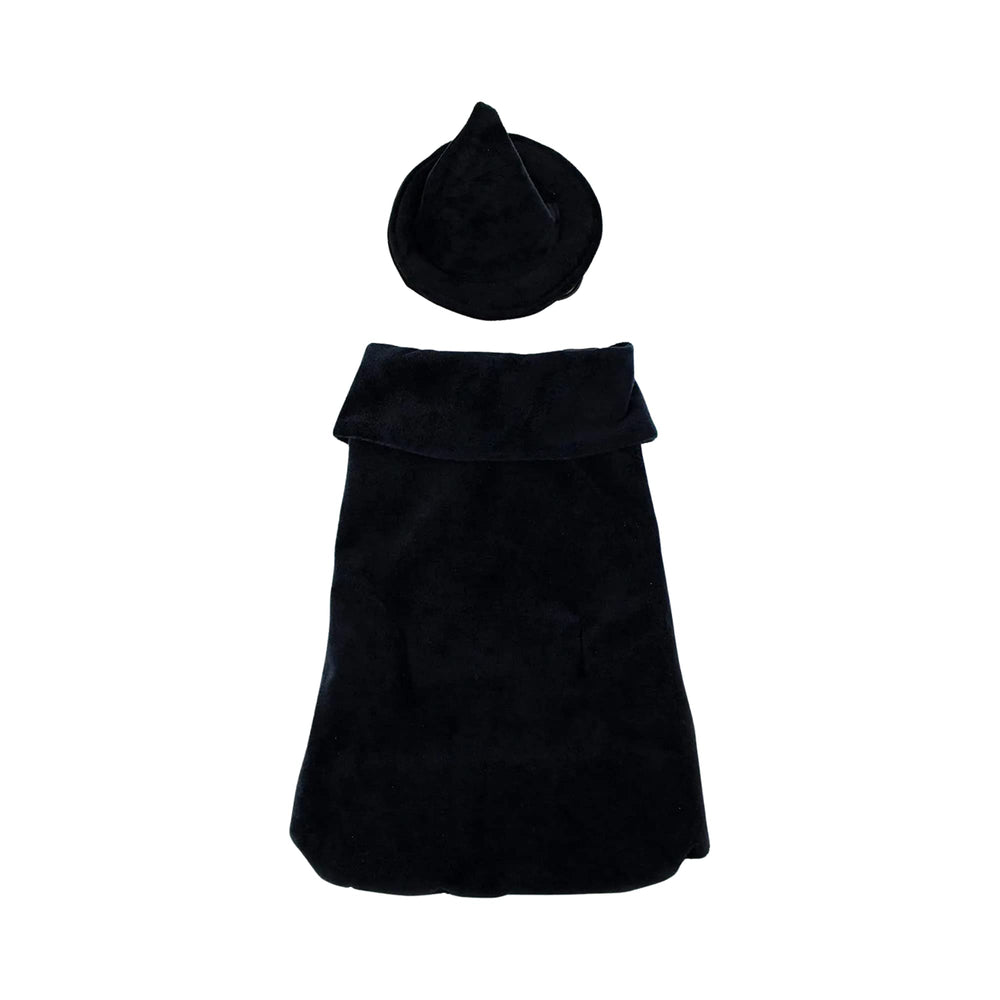Midlee Witch Hat close-up with chin strap for secure wear during photos