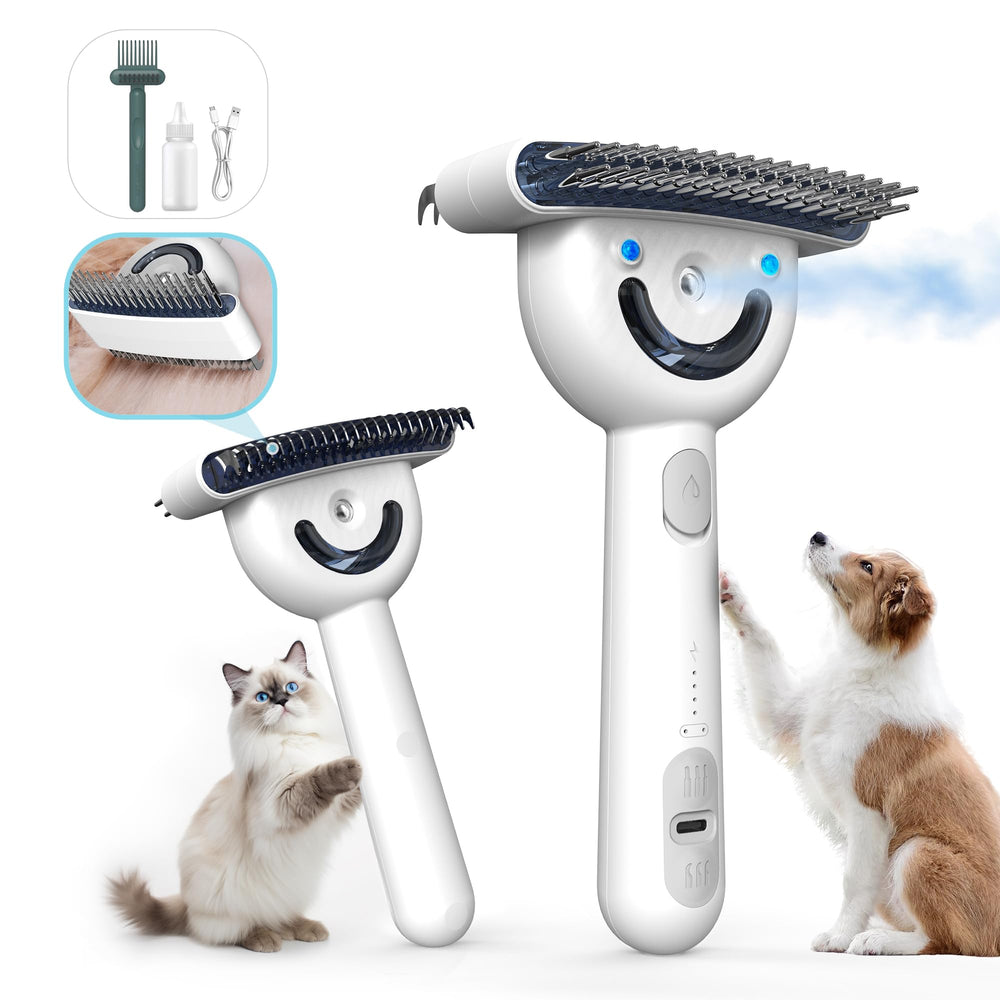 Midodor cat and dog grooming kit shows versatile long-haired-pet use.
