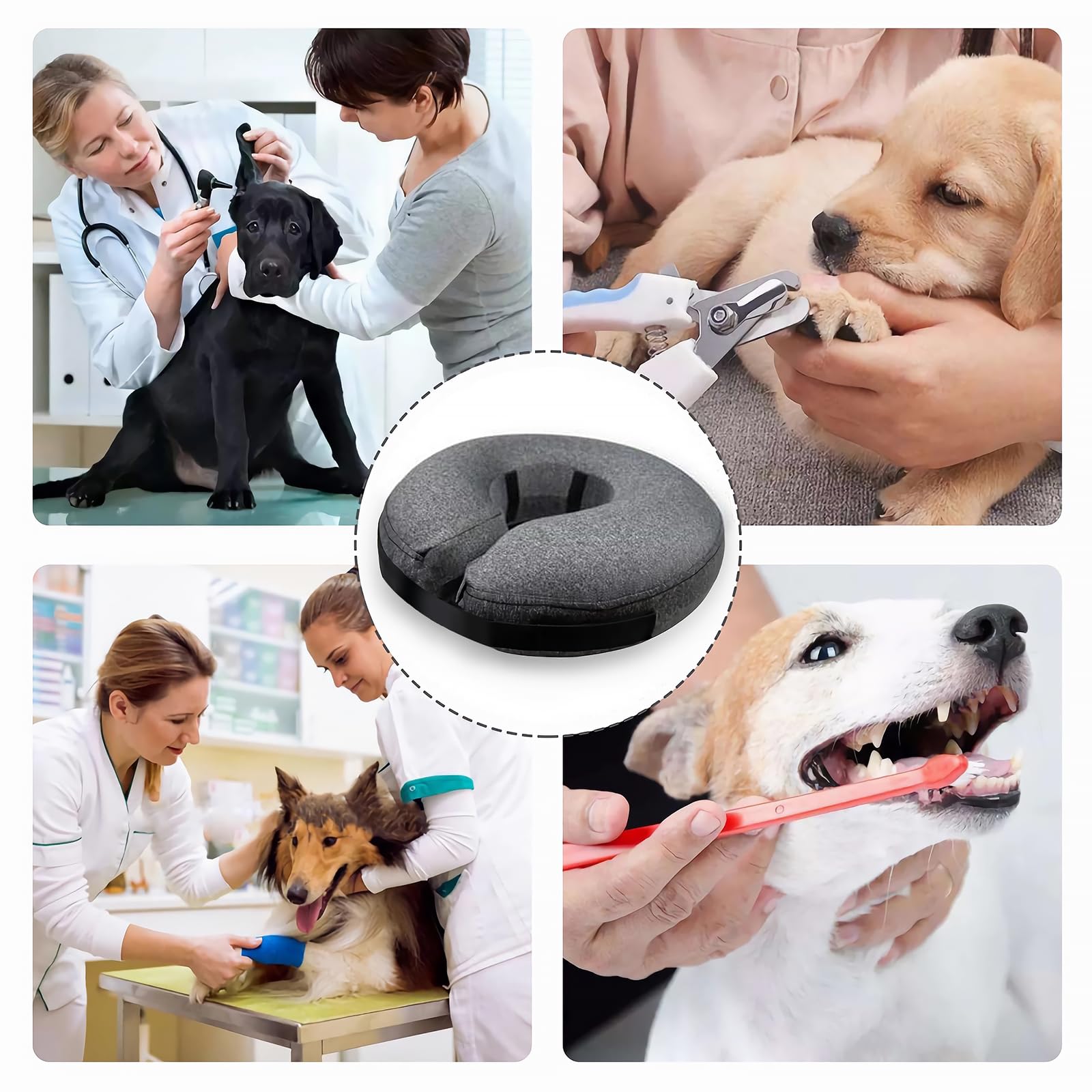 MIDOG donut-cone compact storage for travel and easy packing.