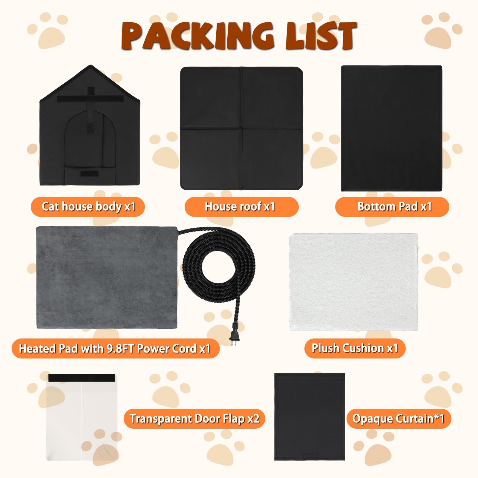 Midollarle packaging includes exits and accessories for easy use