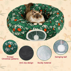 Midollarle cat tunnel toy ball encourages interactive fun and engagement.