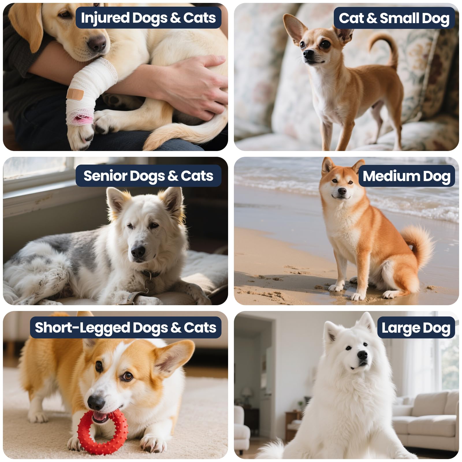Miemie's Corner 3-in-1 Dog Ramp in-use on sofa demonstrates elevated accessibility for pets