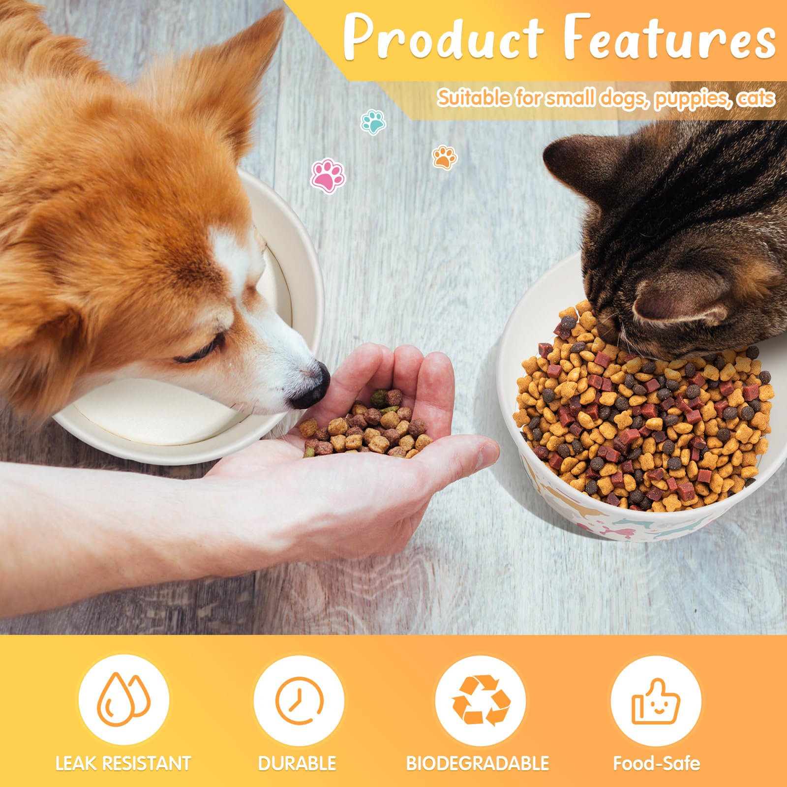 Mifoci travel-friendly bowls fit bags for picnics and trips.