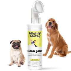 Mighty Mutt waterless paw cleaner pump for quick, mess-free paw refresh after walks