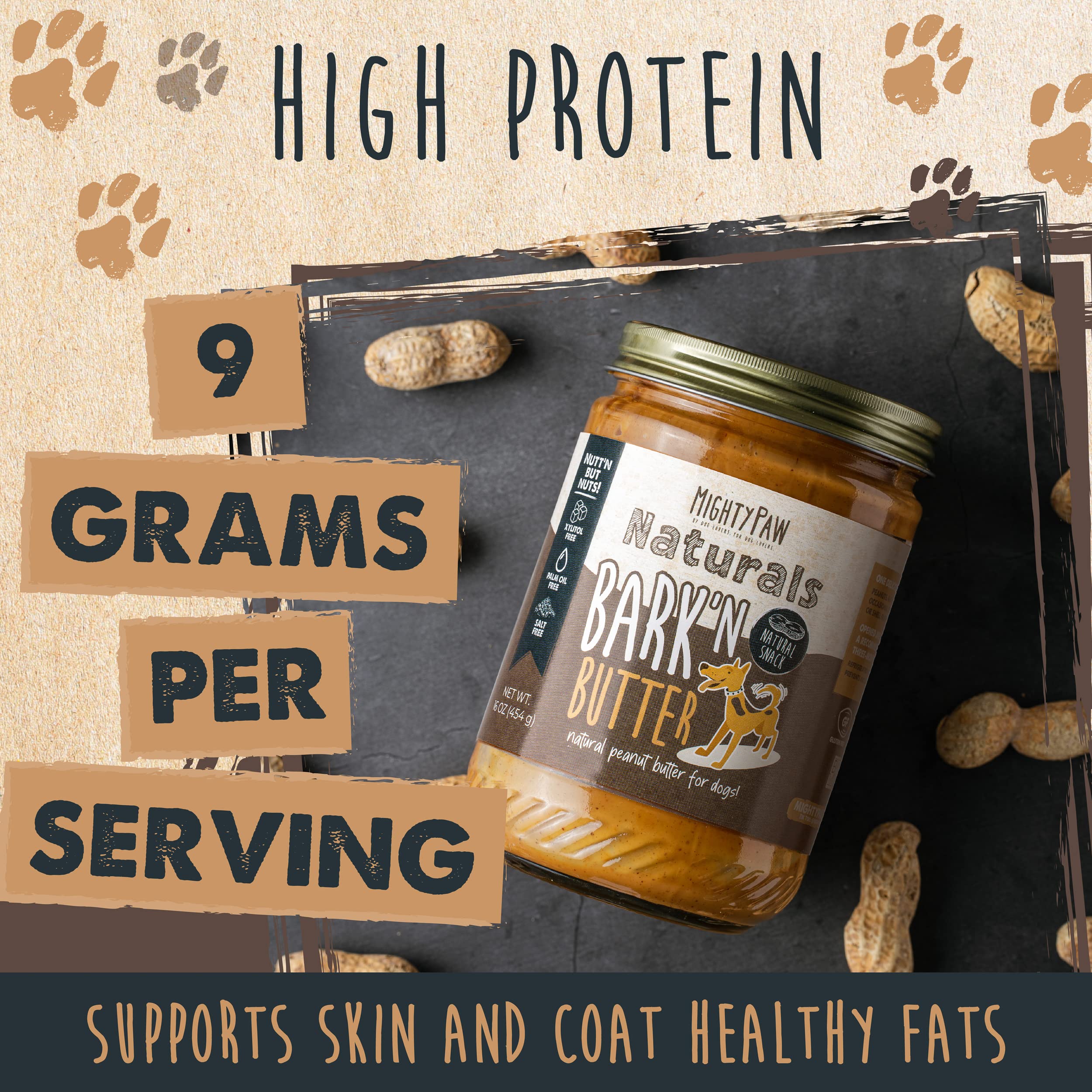 Mighty Paw Barkn Butter enriches daily routine with tasty distraction.
