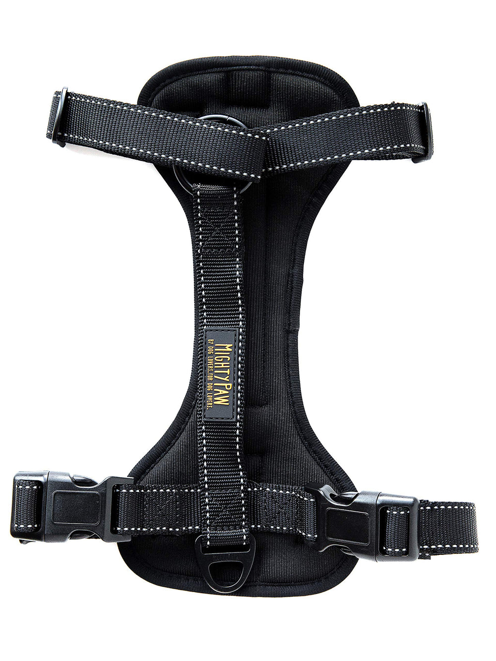 Mighty Paw dog car harness front attachment secures pets during car rides