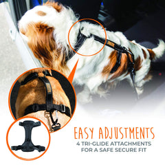 Mighty Paw soft padding delivers comfortable, calm rides and walks.