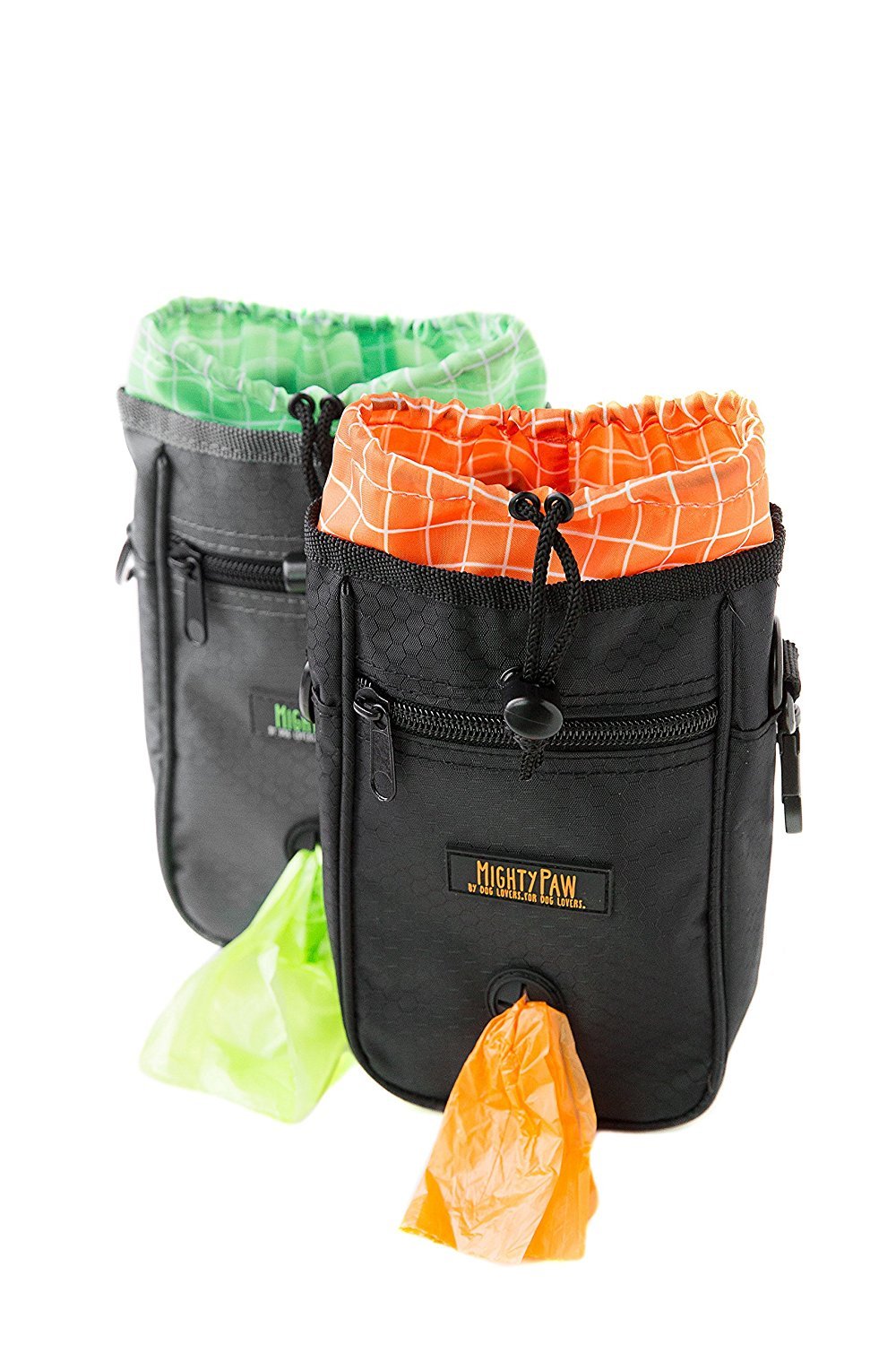 Mighty Paw bag with strap and accessories demonstrates mobility for outdoor adventures