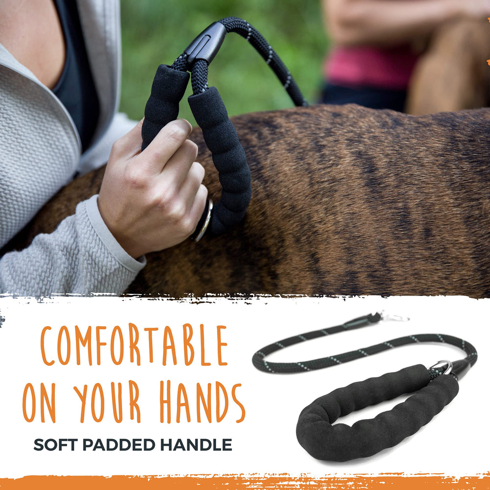 Mighty Paw climbers rope material shown for durability in daily use.