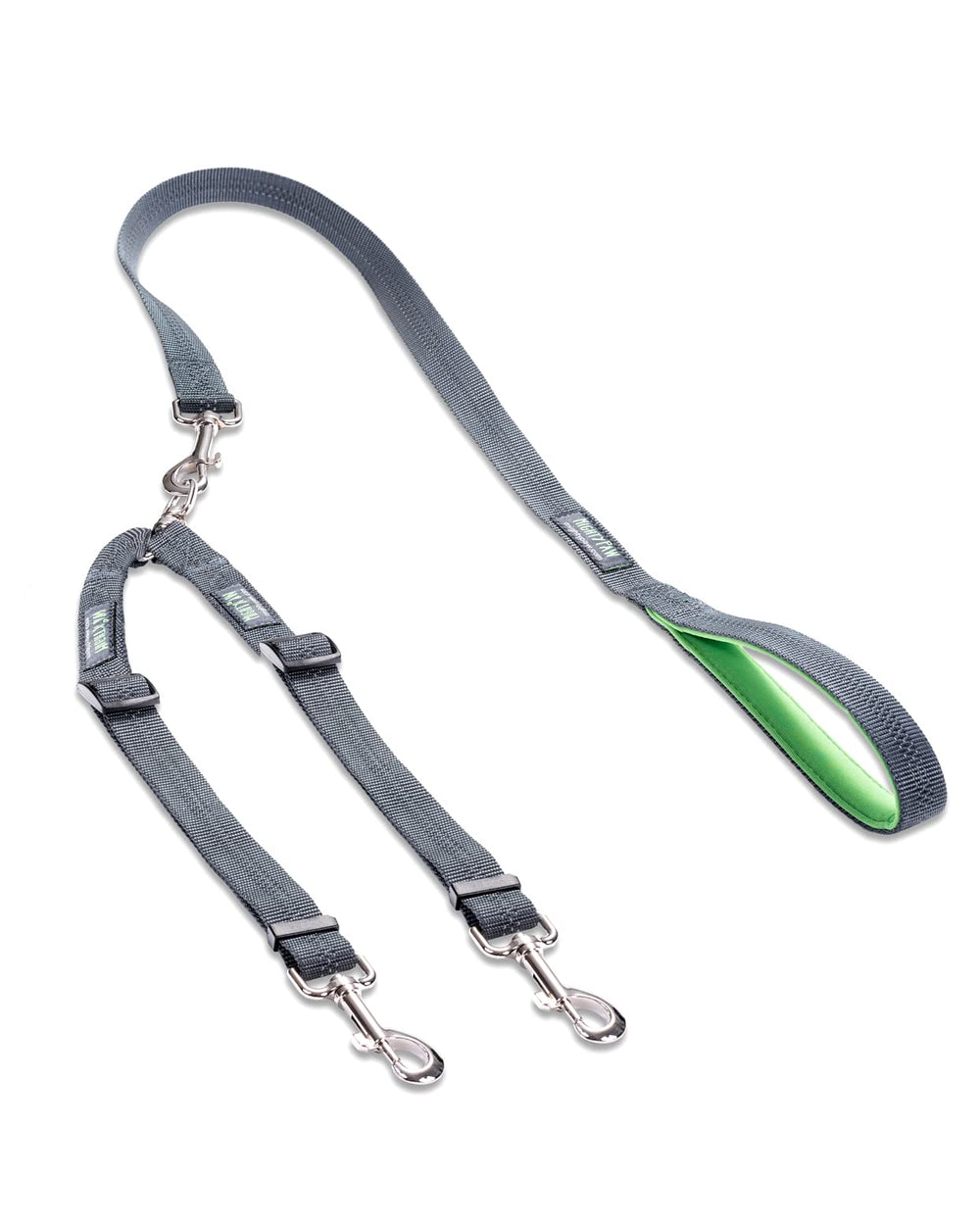 Mighty Paw double dog leash tangle-free swivel keeps walks smooth and frustration-free.