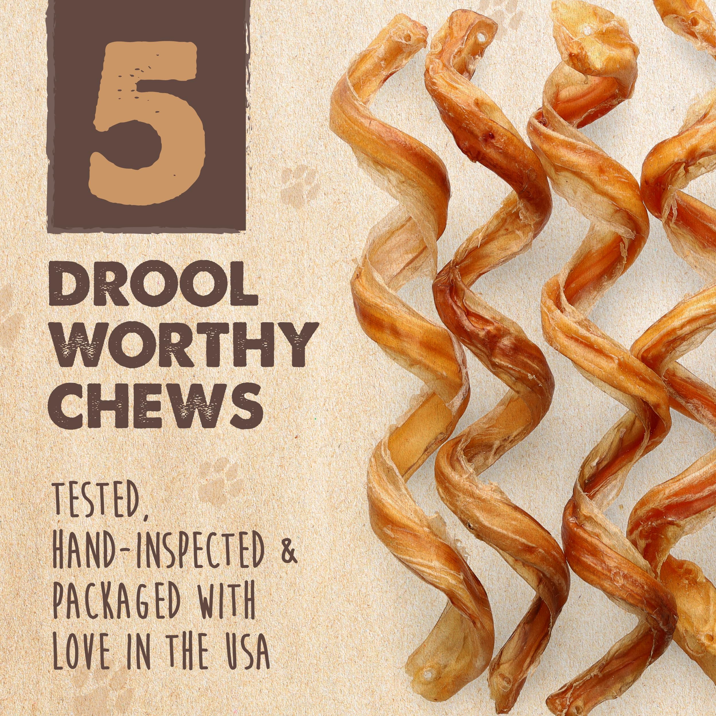 Dog happily chews 12 inch bully stick during playtime - natural beef flavor
