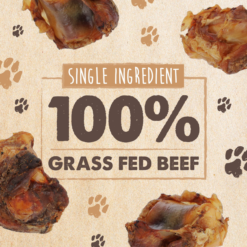 Mighty Paw Naturals dog bones with meat attached, enhancing flavor and chewing variety.