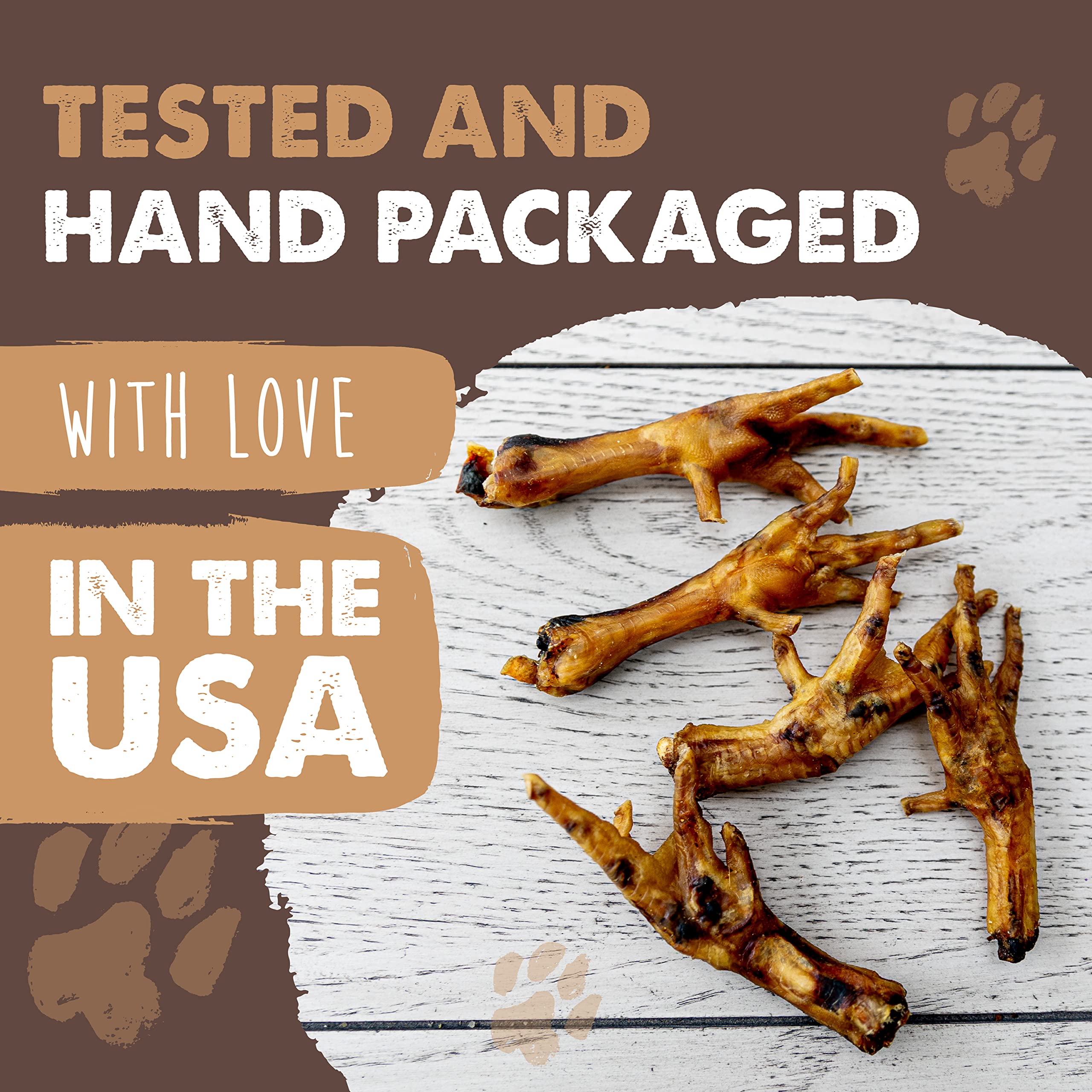 Mighty Paw Naturals no artificial additives or preservatives.