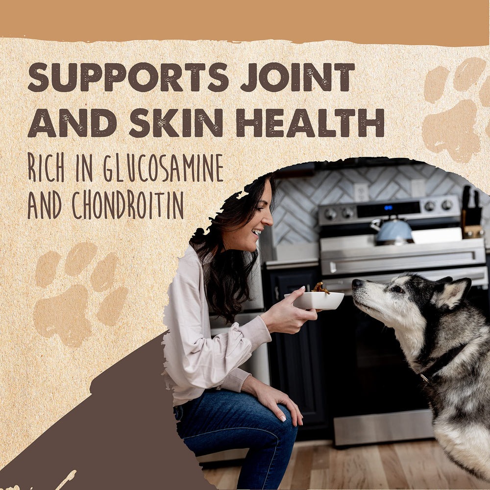 Mighty Paw Naturals slow-dried process preserves flavor and nutrients.