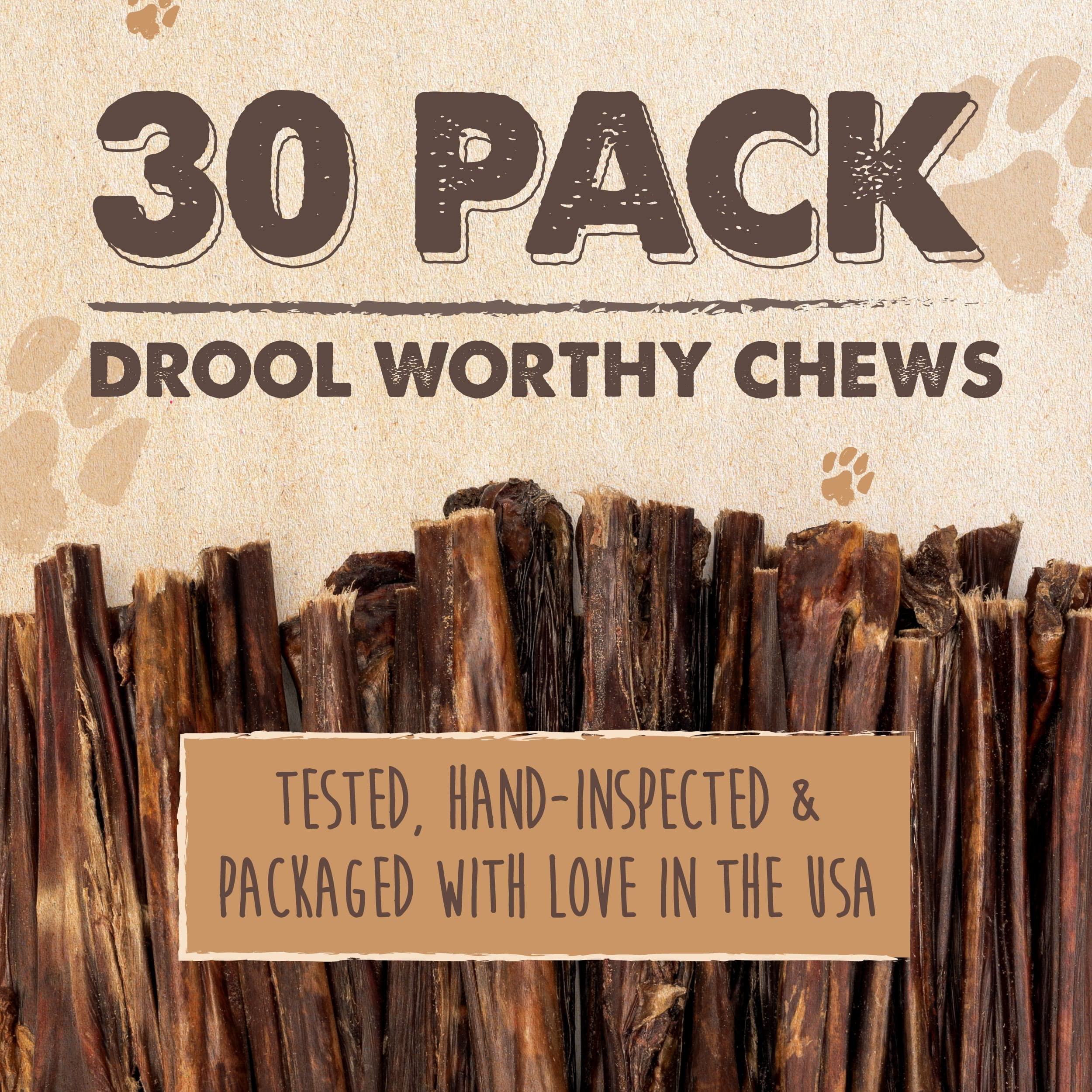 Mighty Paw rawhide-free beef gullet sticks offer a safe, digestible chew alternative.