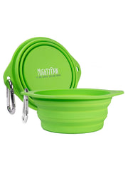 Mighty Paw Travel Dog Bowl Set extended bowls for on-trail hydration.