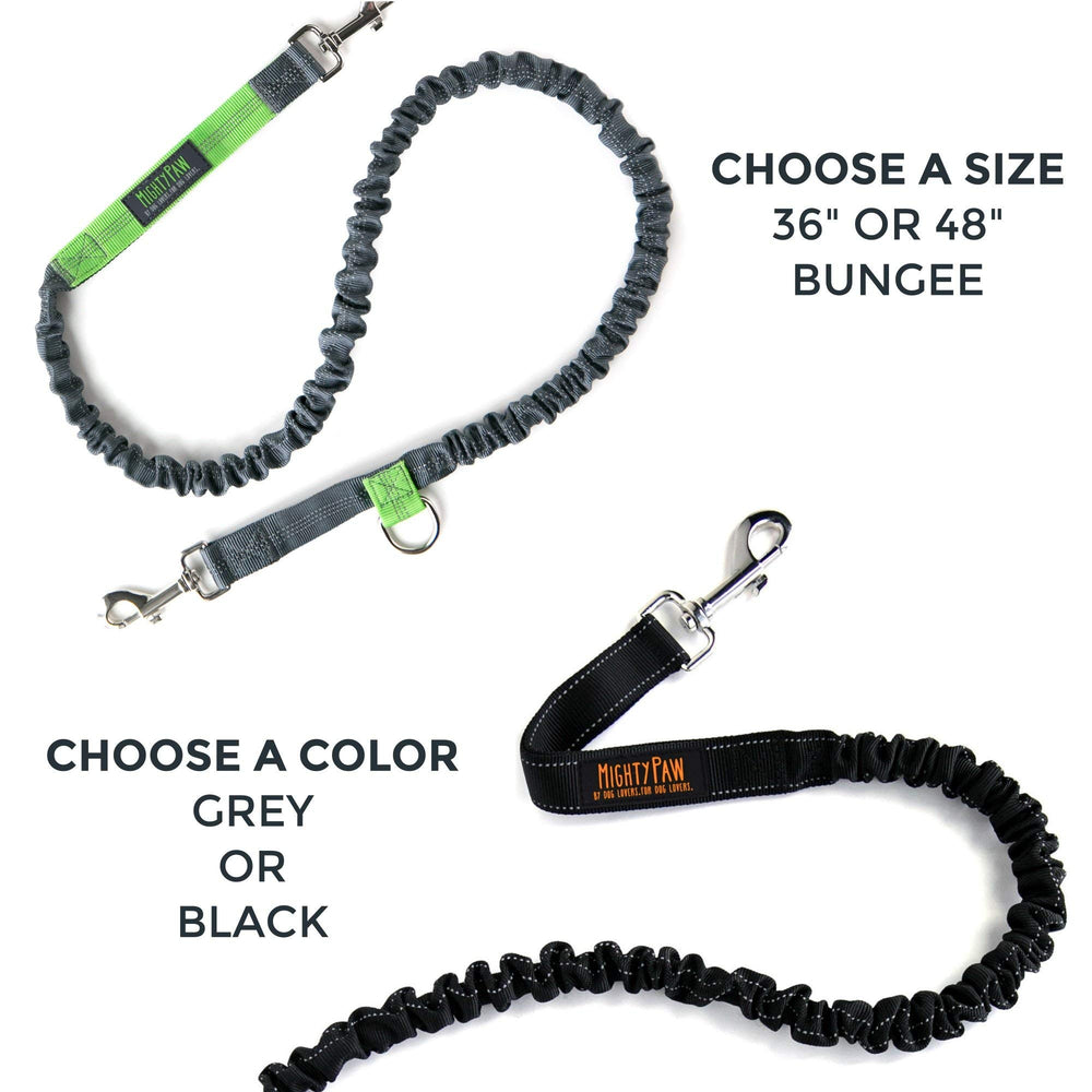 Mighty Paw universal-fit waist belt adjusted for comfortable fit.