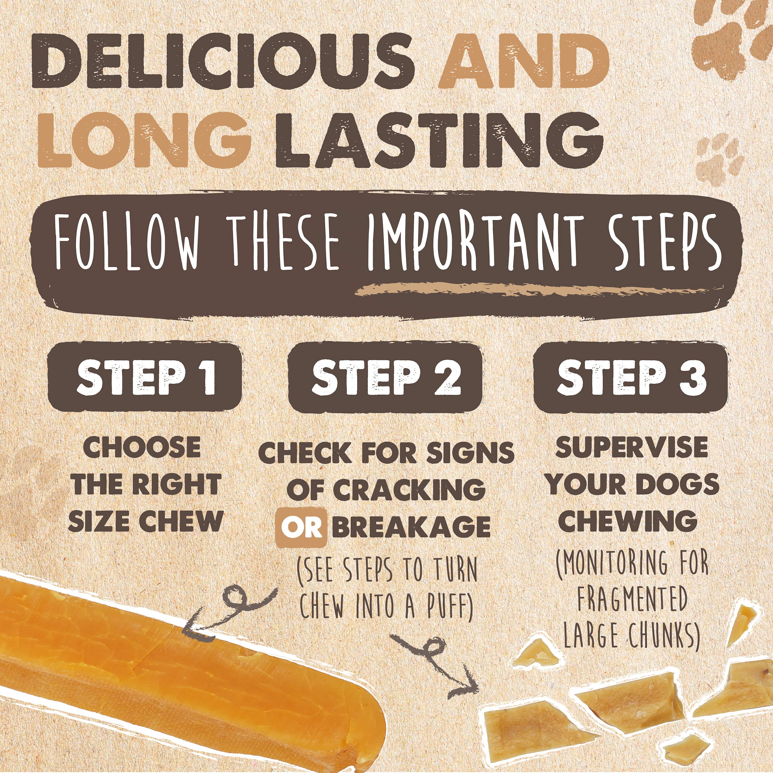 Mighty Paw Yak Cheese Chews protein stats showcase high-protein snack for active dogs.