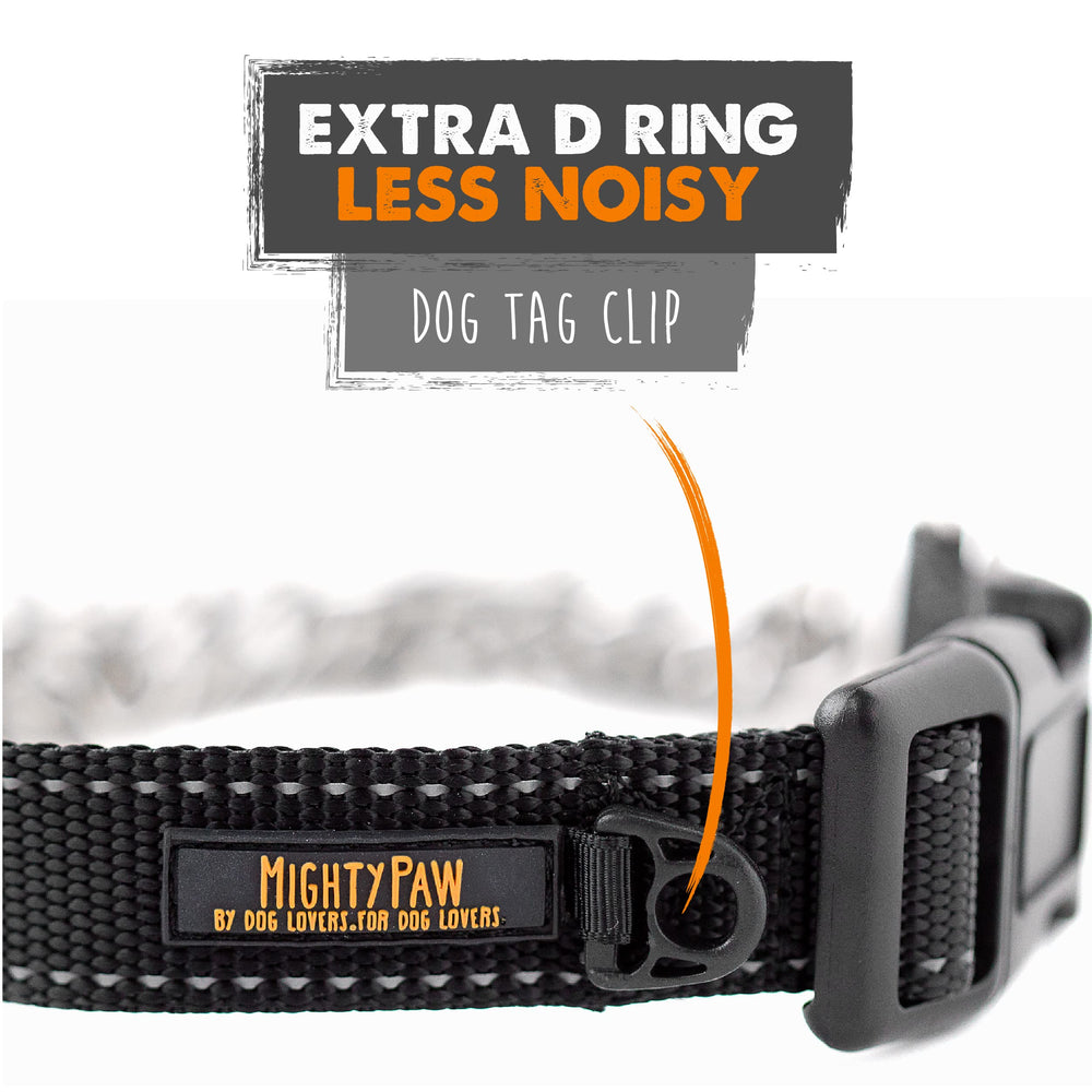 Mighty Paw durable build closeup highlights heavy-duty construction for active dogs.