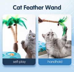 Migipaws 7-in-1 motion sensor activates play as cat approaches